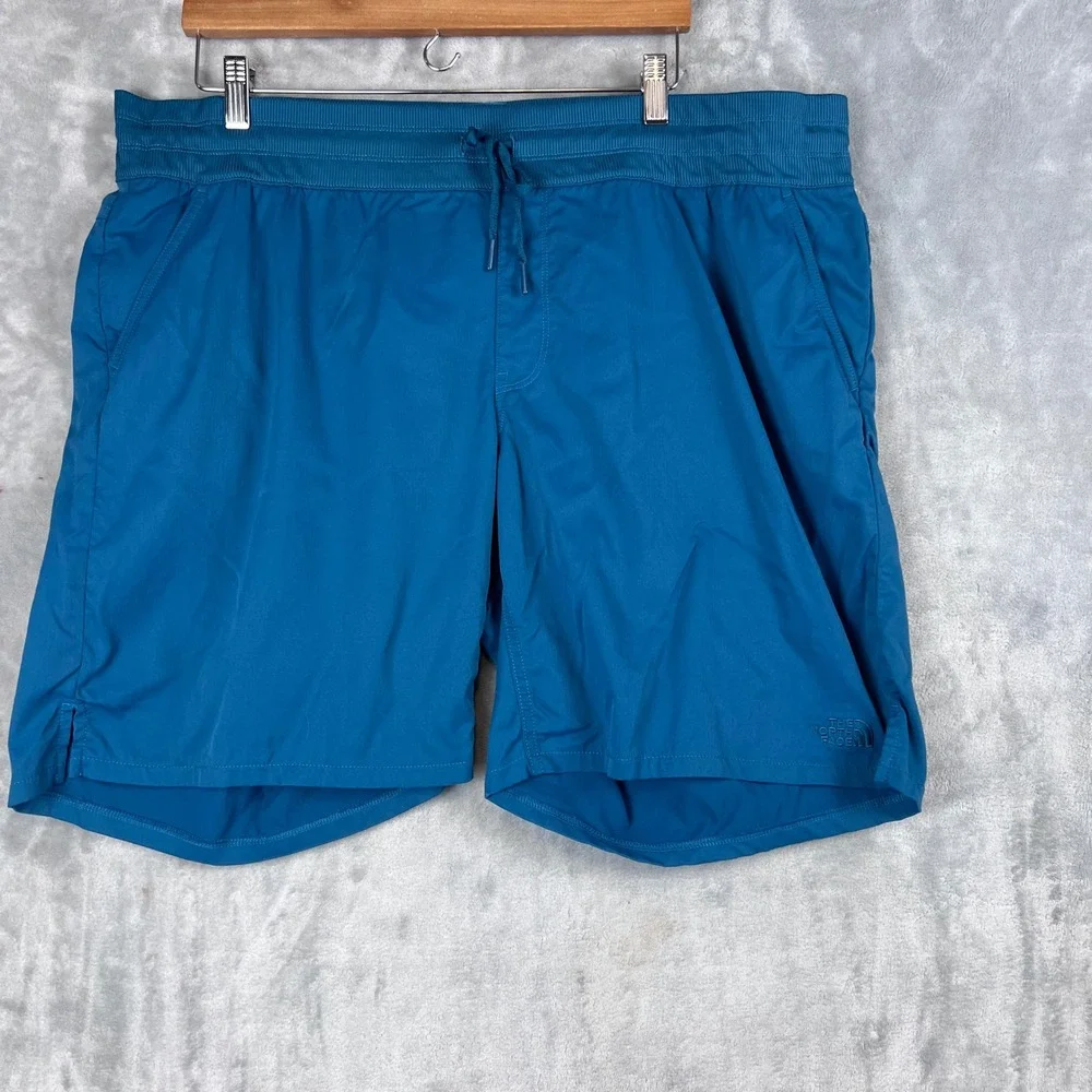 The North Face Aphrodite 2.0Shorts Womens XXL Blue Teal Hiking Long - Picture 9 of 10